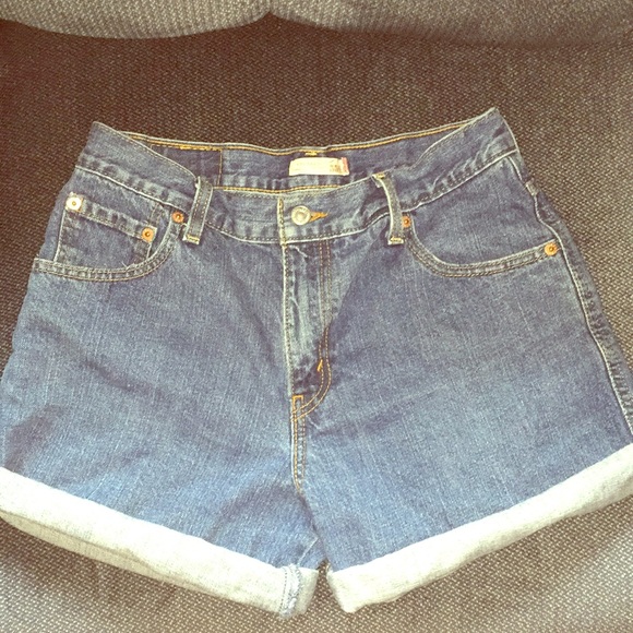 Levi's Pants - Levi High Waisted Jean Shorts